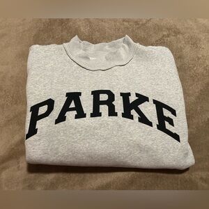 SET X Parke OG Reversible Varsity Mockneck Sweatshirt Size XXL
